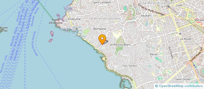 localisation de l'entreprise JY PIZZA à MARSEILLE