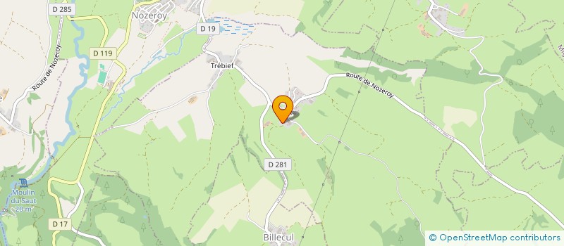 localisation de l'entreprise JY SCIERIE MOBILE CUYNET  RIX