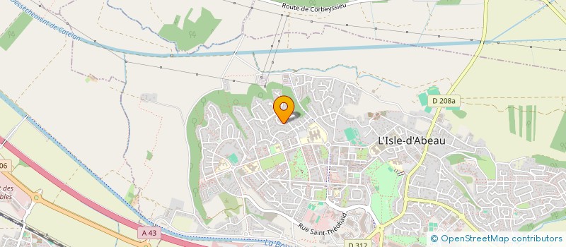 localisation de l'entreprise JY4M  L'ISLE-D'ABEAU