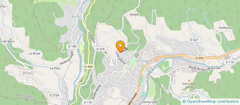 localisation de l'entreprise JYA COEO  LE VIGAN