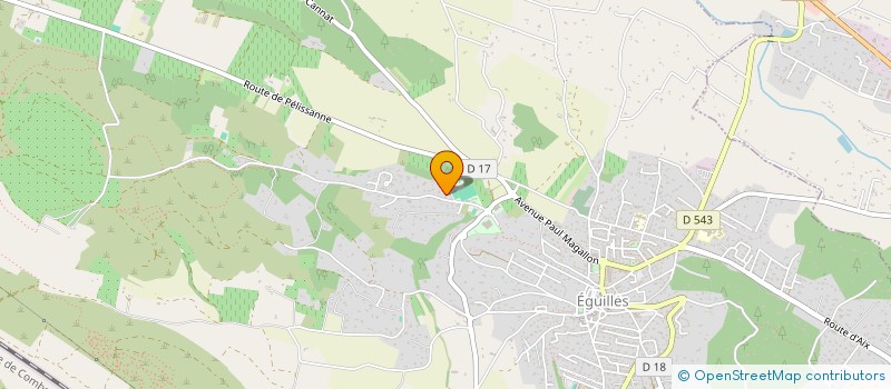 localisation de l'entreprise JYAC  EGUILLES