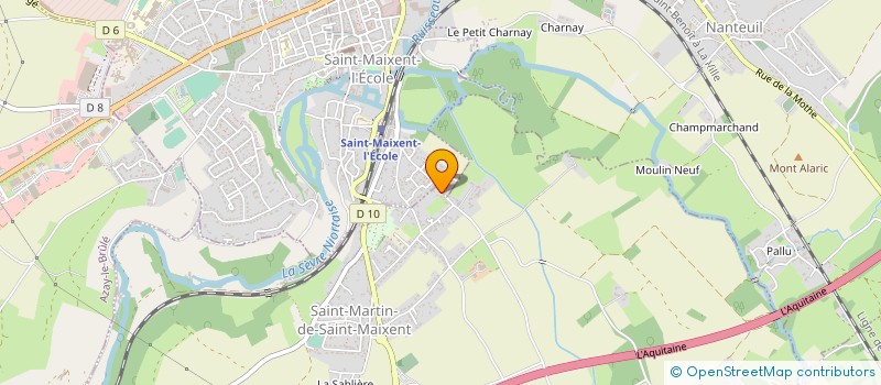 localisation de l'entreprise JYB  SAINT-MARTIN-DE-SAINT-MAIXENT