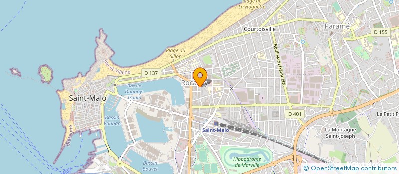 localisation de l'entreprise JYB CONSULTANT  SAINT-MALO