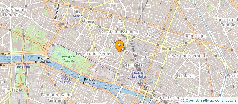 localisation de l'entreprise JYC à PARIS