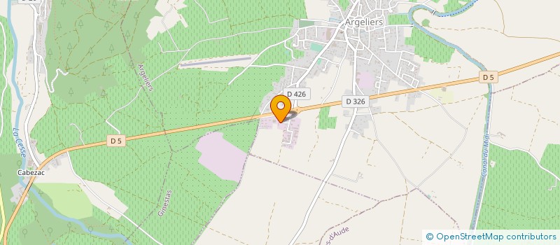 localisation de l'entreprise JYC TRANSPORTS à ARGELIERS