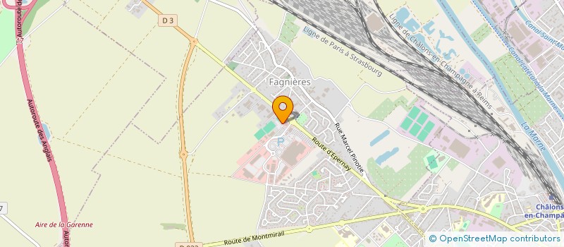 localisation de l'entreprise JYCCA  FAGNIERES