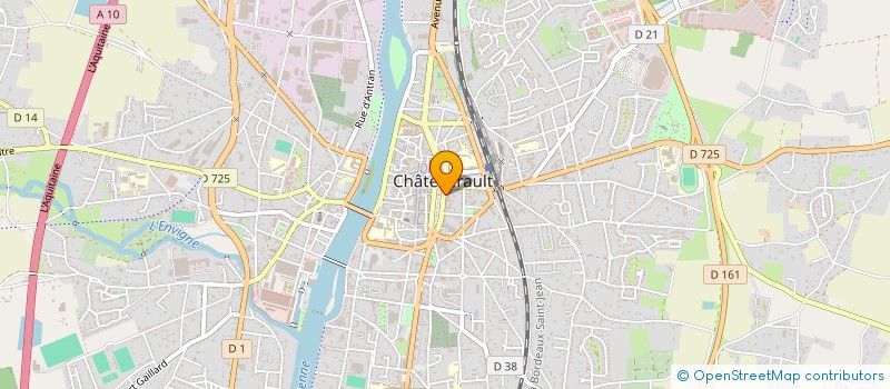 localisation de l'entreprise JYCEXPERT à CHATELLERAULT