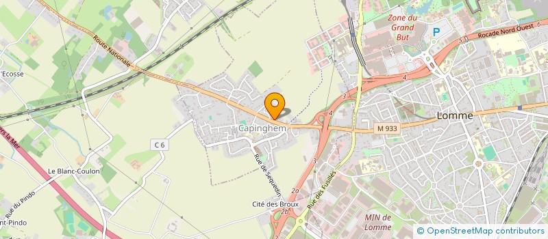 localisation de l'entreprise JYD  CAPINGHEM