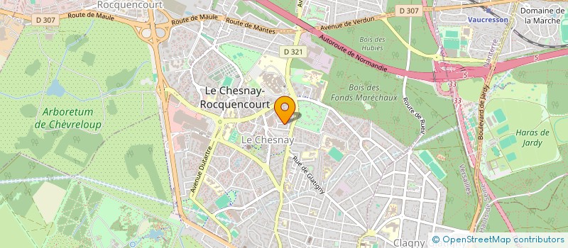 localisation de l'entreprise JYD INVESTISSEMENTS à LE CHESNAY-ROCQUENCOURT