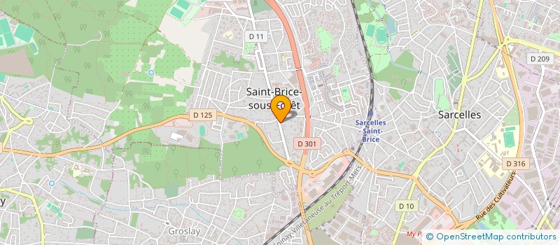 localisation de l'entreprise JYD MATHIS à SAINT-BRICE-SOUS-FORET