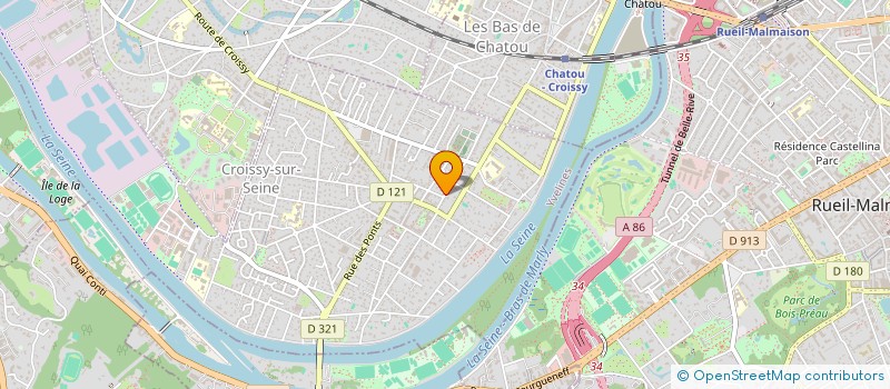 localisation de l'entreprise JYDAM  CROISSY-SUR-SEINE