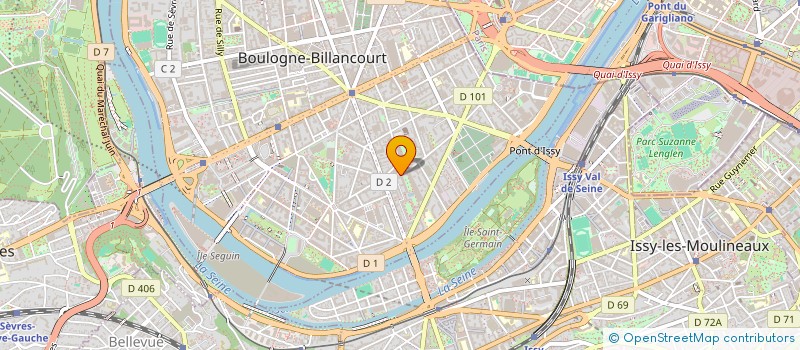 localisation de l'entreprise JYE à BOULOGNE-BILLANCOURT