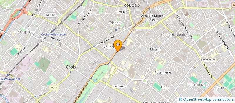 localisation de l'entreprise JYER DISTRI à ROUBAIX