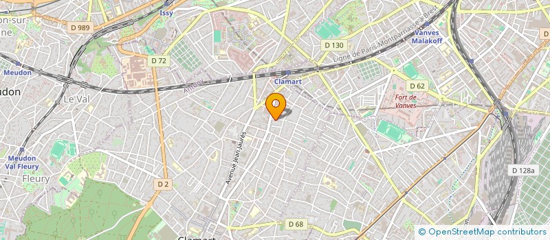 localisation de l'entreprise JYG 2 HOLDING  CLAMART