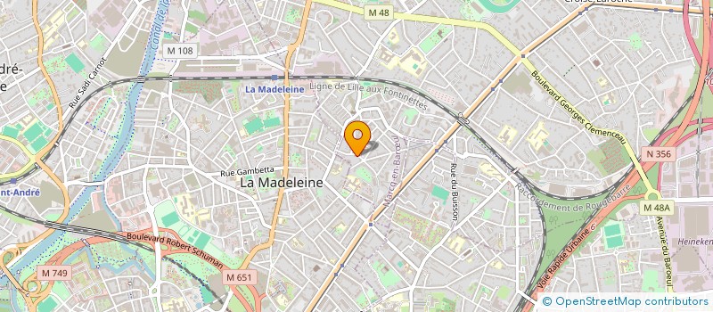 localisation de l'entreprise JYGA DB CONSEIL à MARCQ-EN-BARŒUL