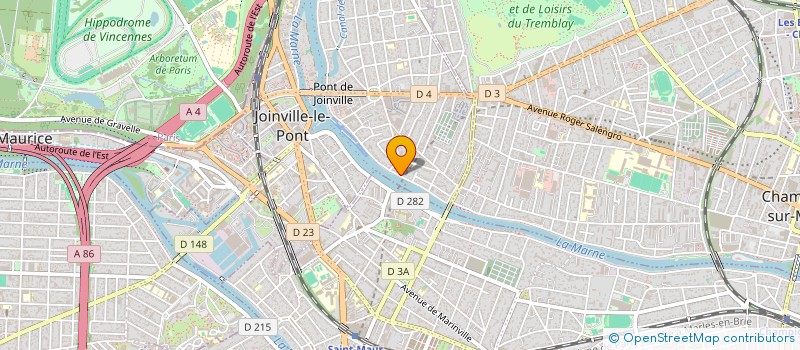 localisation de l'entreprise JYGAS à JOINVILLE-LE-PONT