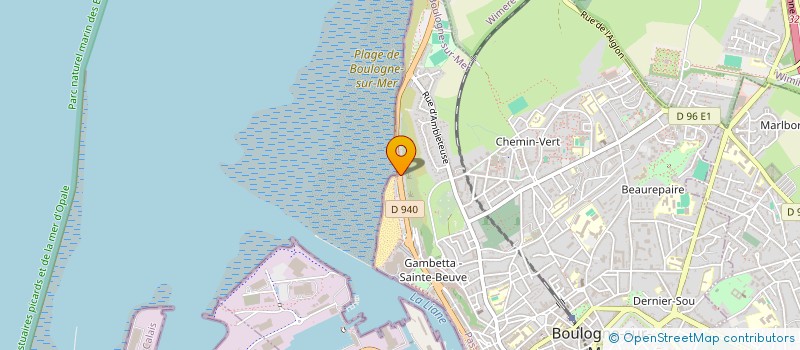 localisation de l'entreprise JYL à BOULOGNE-SUR-MER