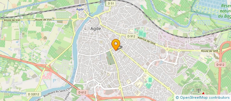 localisation de l'entreprise JYL  AGDE