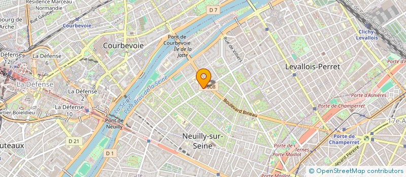 localisation de l'entreprise JYL à NEUILLY-SUR-SEINE