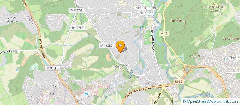 localisation de l'entreprise JYL SCI  MONTFERRIER-SUR-LEZ