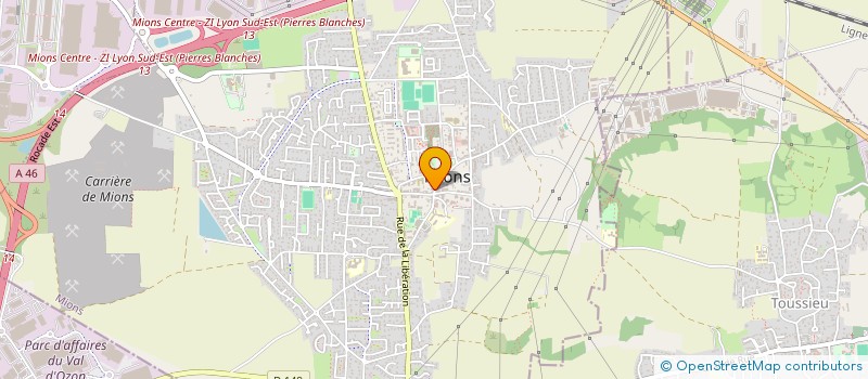 localisation de l'entreprise JYL SERVICES  MIONS