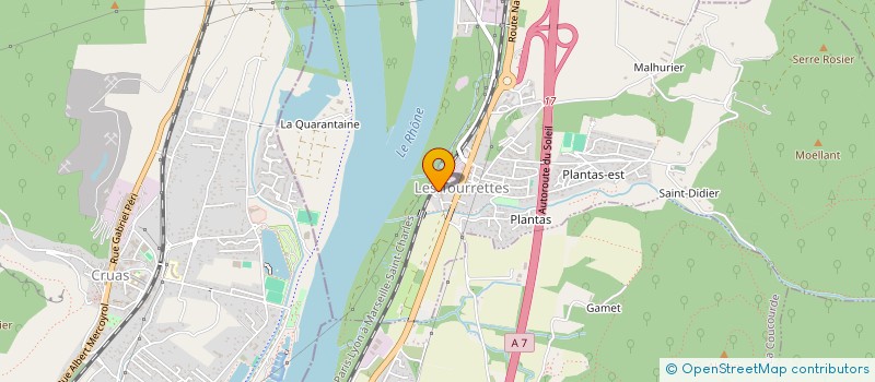 localisation de l'entreprise JYL26 TRANSPORT  LES TOURRETTES