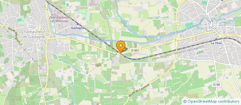 localisation de l'entreprise JYLAF FRANCE  LE THOR