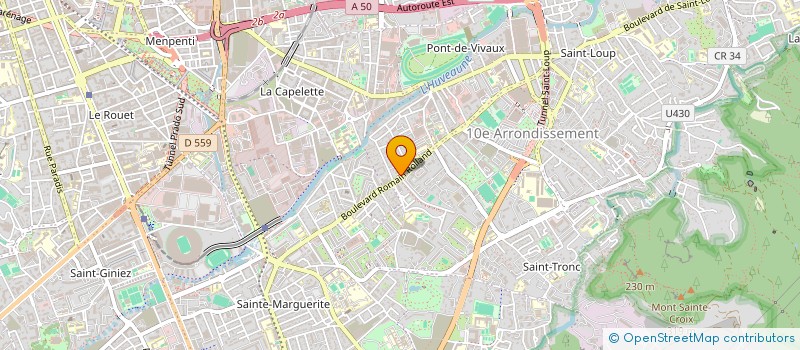 localisation de l'entreprise JYLCOL à MARSEILLE
