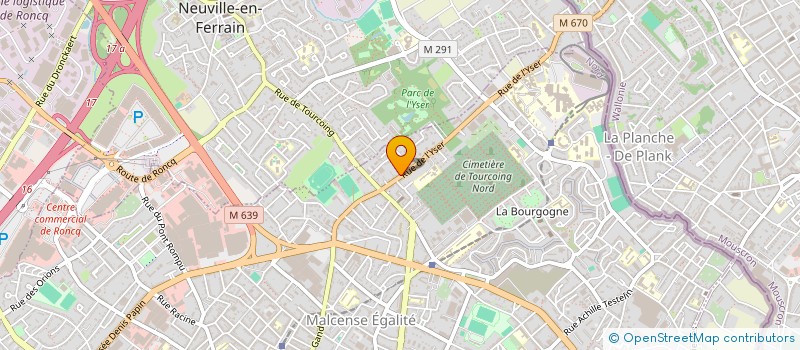 localisation de l'entreprise JYLINDUSTRIES à TOURCOING
