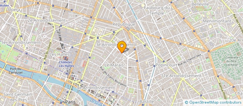 localisation de l'entreprise JYM à PARIS