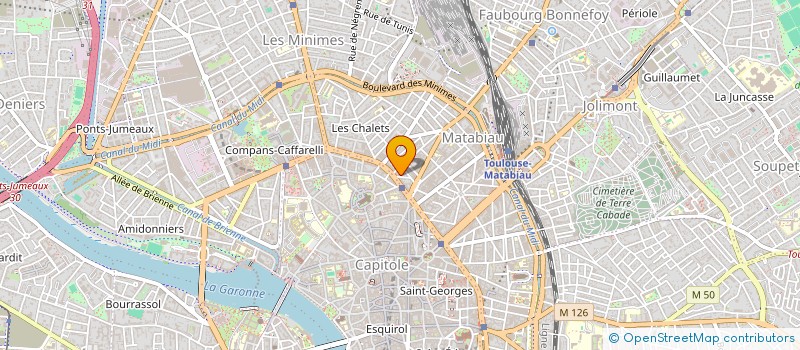 localisation de l'entreprise JYM à TOULOUSE