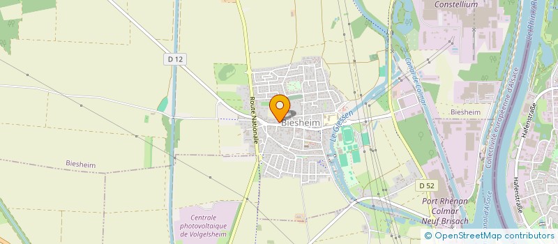 localisation de l'entreprise JYM  BIESHEIM