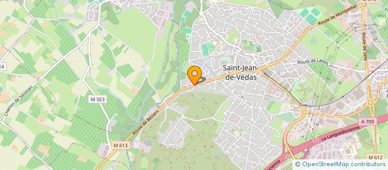 localisation de l'entreprise JYM à SAINT-JEAN-DE-VEDAS
