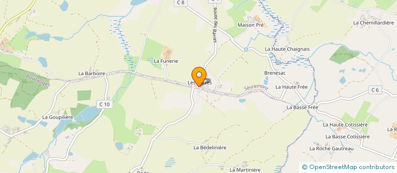 localisation de l'entreprise JYM AVENIR à SEVREMONT