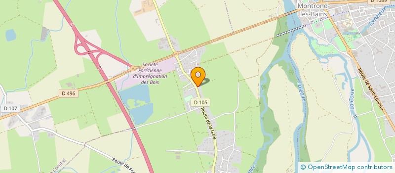 localisation de l'entreprise JYM FARINE à MAGNEUX-HAUTE-RIVE