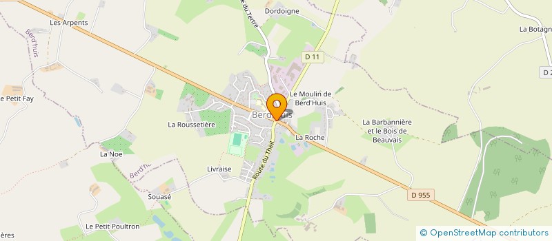 localisation de l'entreprise JYM-NIX à BERD'HUIS