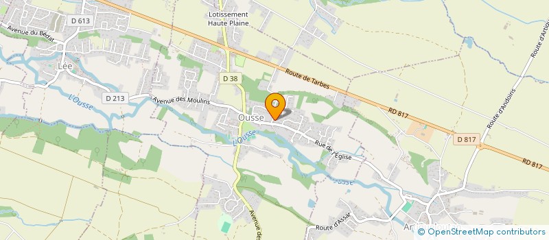 localisation de l'entreprise JYM'S INVEST  OUSSE