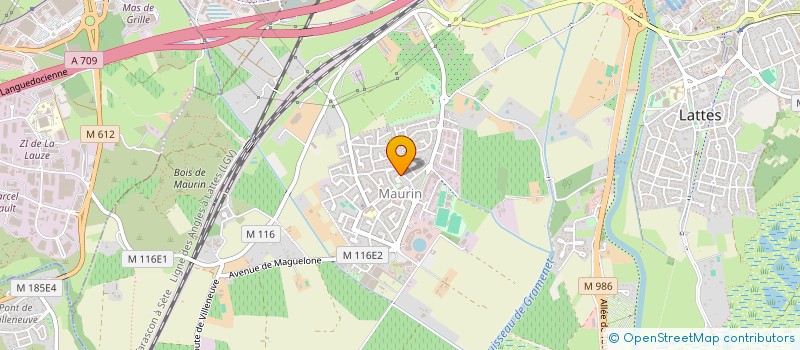 localisation de l'entreprise JYMAMVO à LATTES