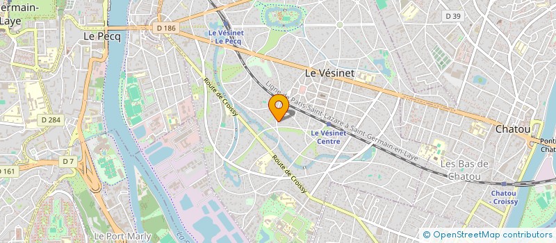 localisation de l'entreprise JYMCAT  LE VESINET