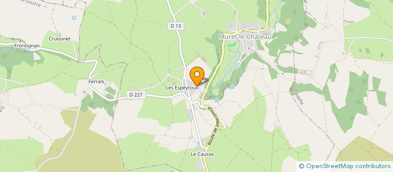 localisation de l'entreprise JYMMAS  MURET-LE-CHATEAU