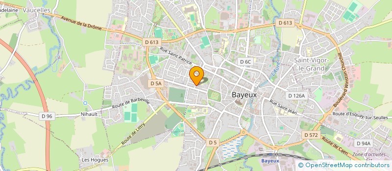 localisation de l'entreprise JYMMO  BAYEUX