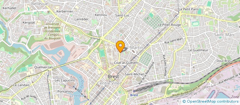 localisation de l'entreprise JYMSEA à BREST