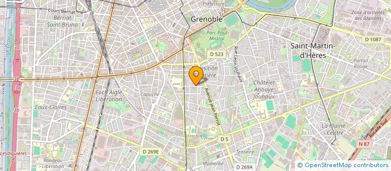 localisation de l'entreprise JYMT  GRENOBLE