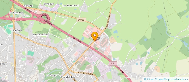 localisation de l'entreprise JYMY  VIERZON