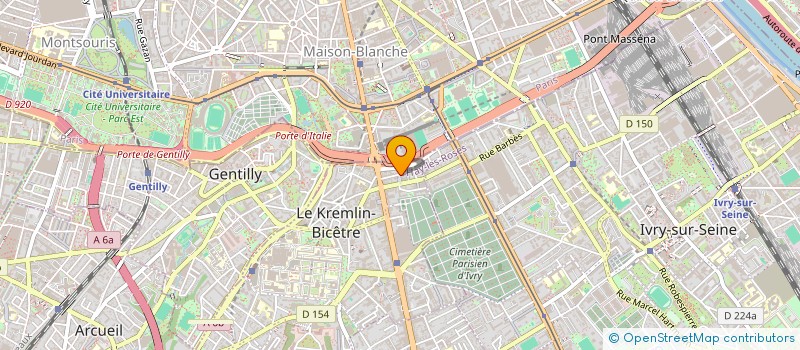 localisation de l'entreprise JYN INFO CONSEIL à LE KREMLIN-BICETRE