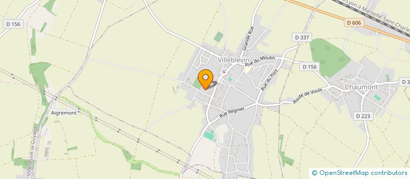 localisation de l'entreprise JYNO  VILLEBLEVIN