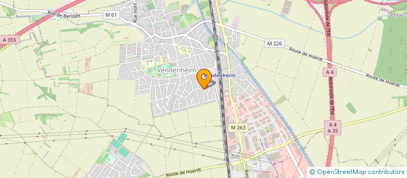 localisation de l'entreprise JYNOM  VENDENHEIM
