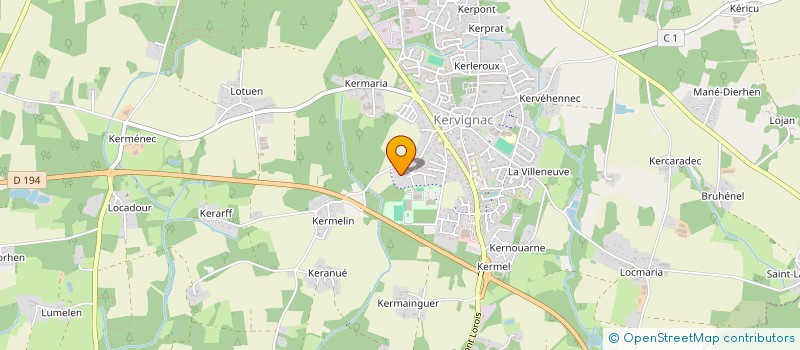 localisation de l'entreprise JYNVEST à KERVIGNAC