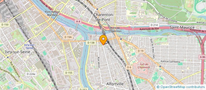 localisation de l'entreprise JYO BATIMENT à ALFORTVILLE