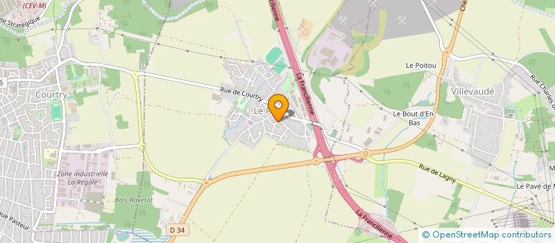localisation de l'entreprise JYP à LE PIN